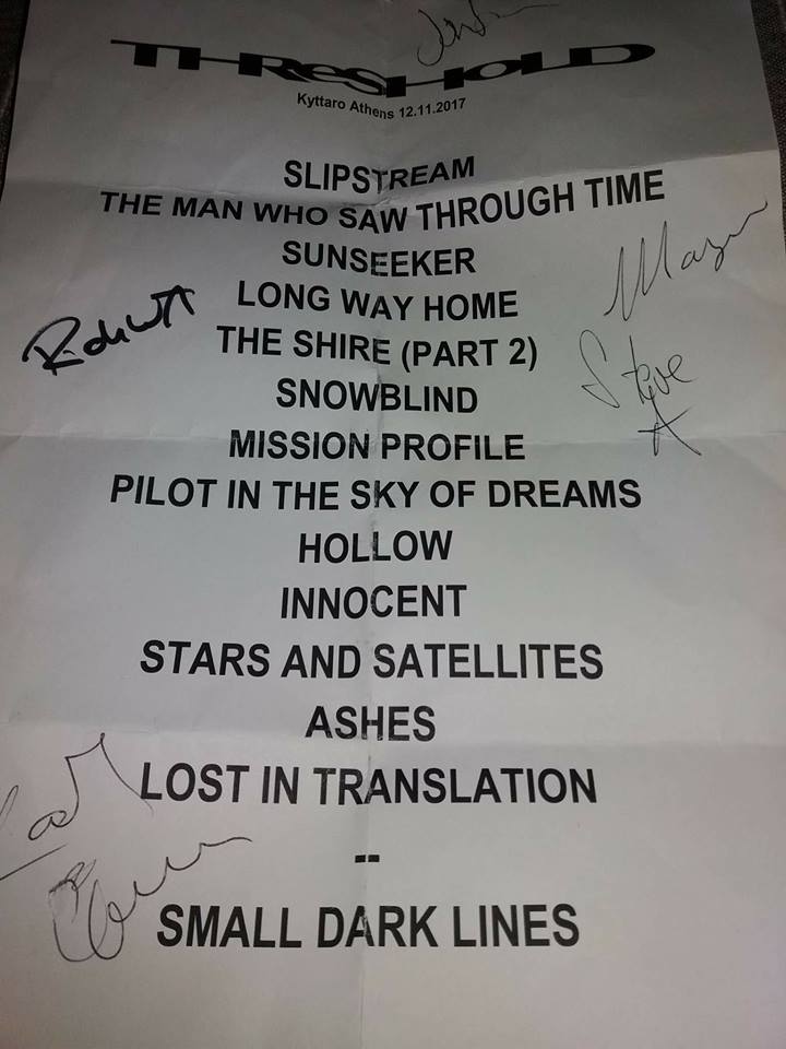 Threshold set list