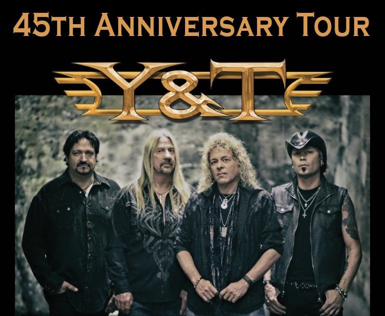 Y&T tour flyer