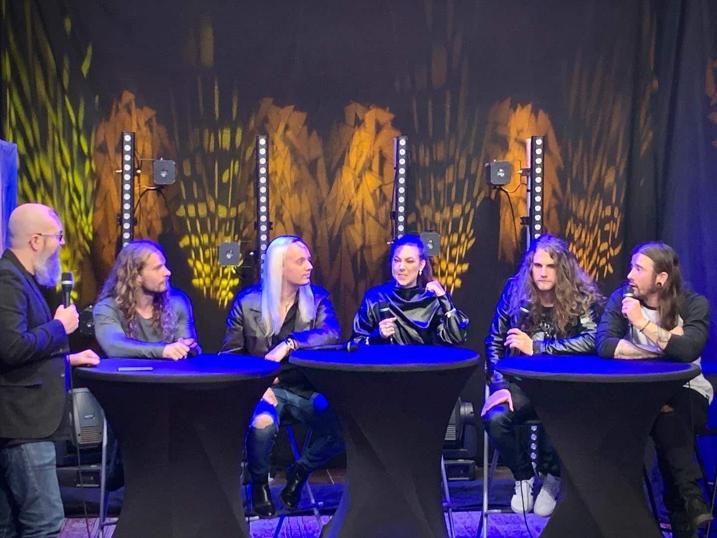 amaranthe press conference