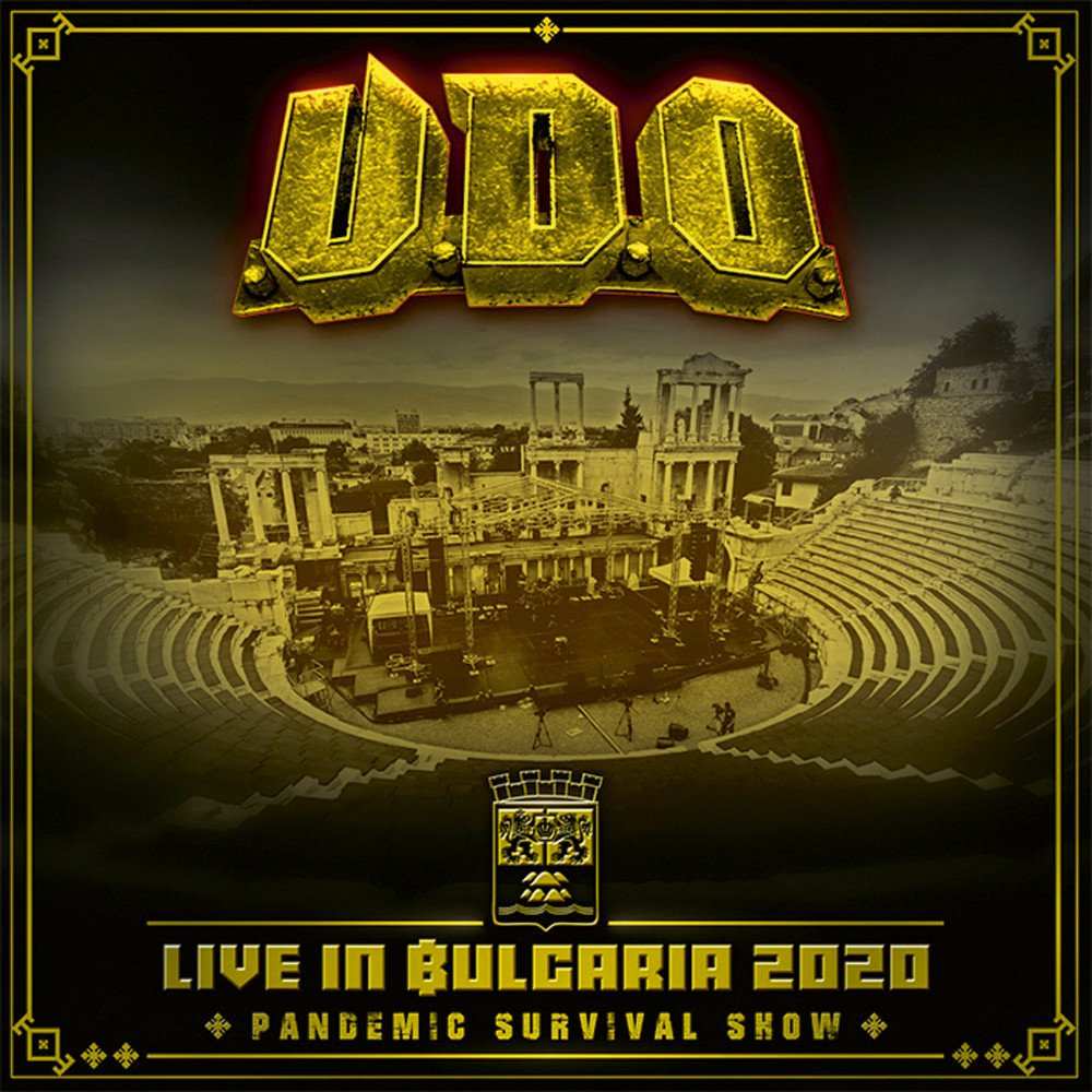 u.d.o. live in bulgaria cover